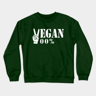 Vegan 200% Crewneck Sweatshirt